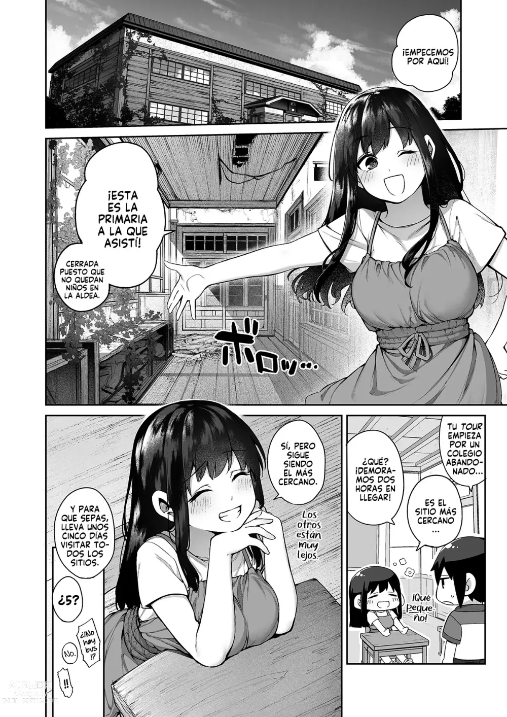 Page 7 of doujinshi Otona ni Naru Natsu -Oboetate H ni Dohamari suru Inaka OneShota-