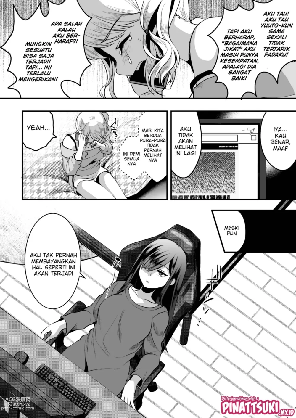 Page 18 of doujinshi Heroine Race Nukegake Oji-san.