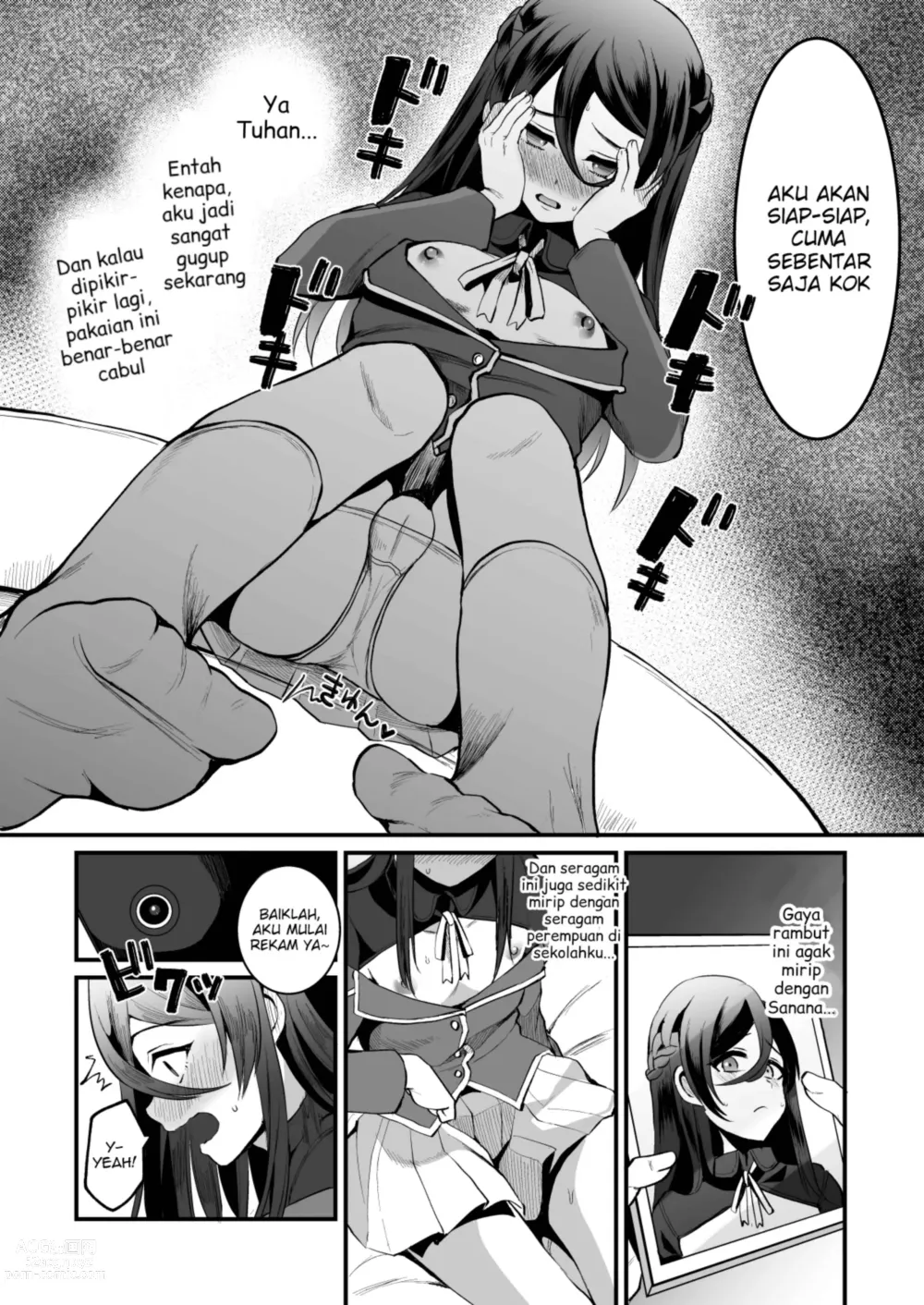 Page 6 of doujinshi Heroine Race Nukegake Oji-san.