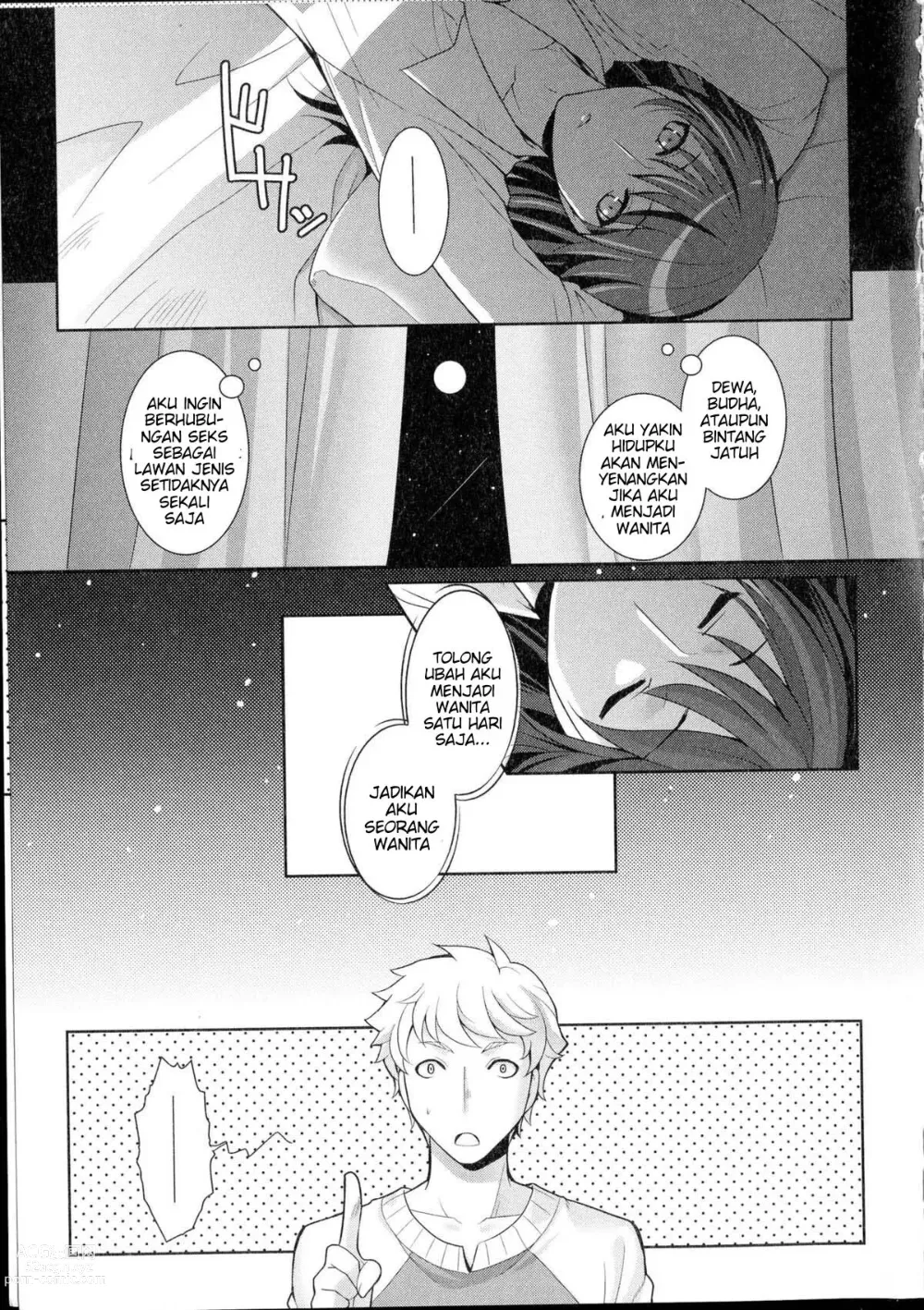 Page 3 of manga Hoshi ni Negai o!