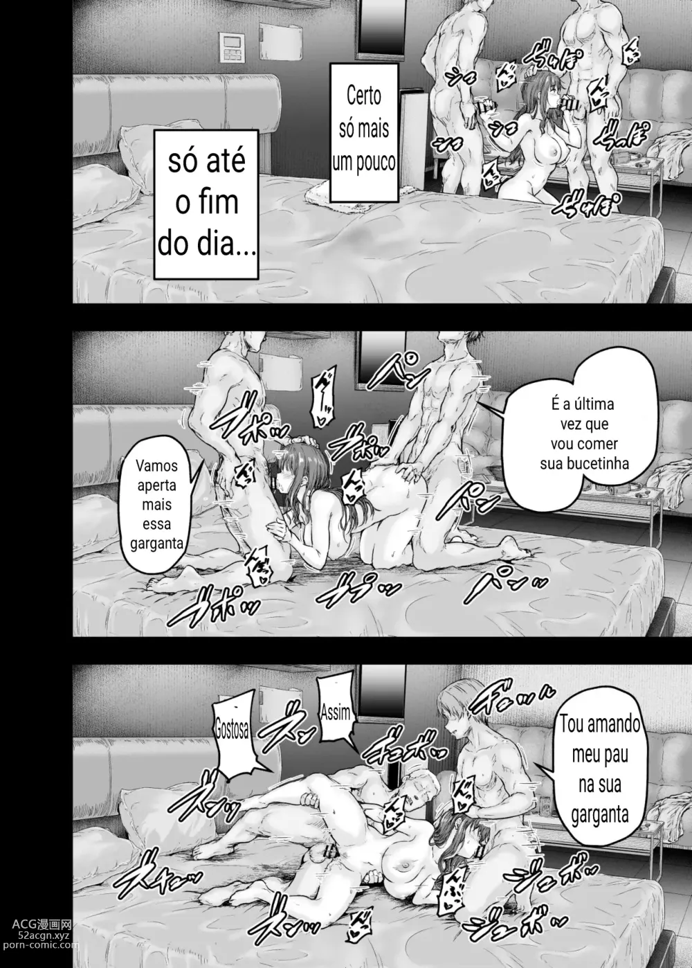 Page 35 of doujinshi Watashi... Kaerare Chaimashita. 2 -AroThir OL ga Yarichin Daigakusei-tachi no Chinpo ni Dohamari suru made-