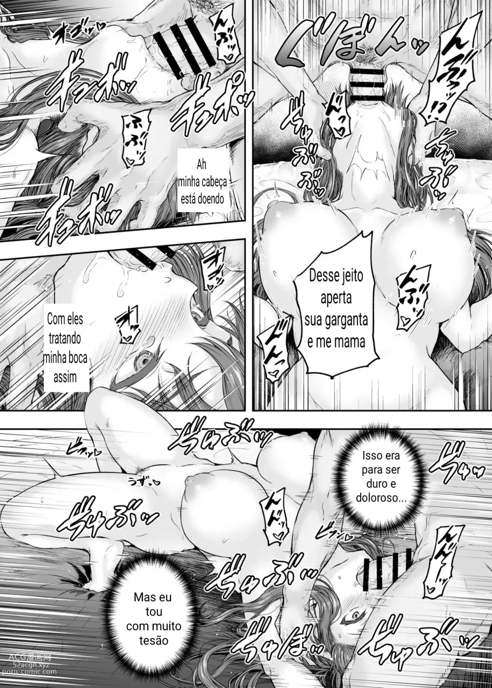 Page 39 of doujinshi Watashi... Kaerare Chaimashita. 2 -AroThir OL ga Yarichin Daigakusei-tachi no Chinpo ni Dohamari suru made-