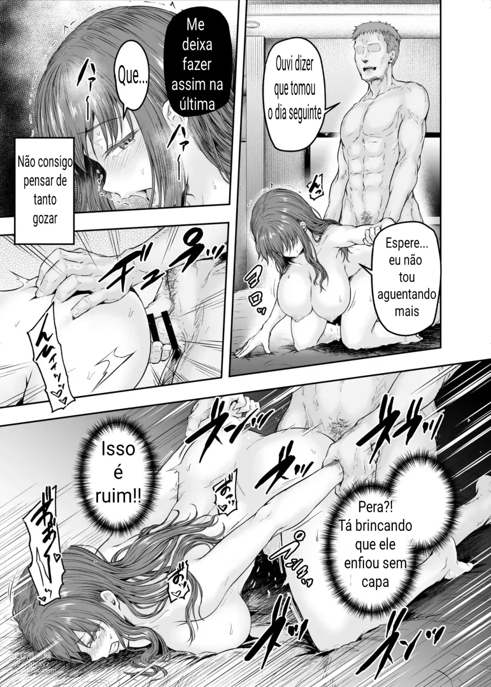 Page 42 of doujinshi Watashi... Kaerare Chaimashita. 2 -AroThir OL ga Yarichin Daigakusei-tachi no Chinpo ni Dohamari suru made-