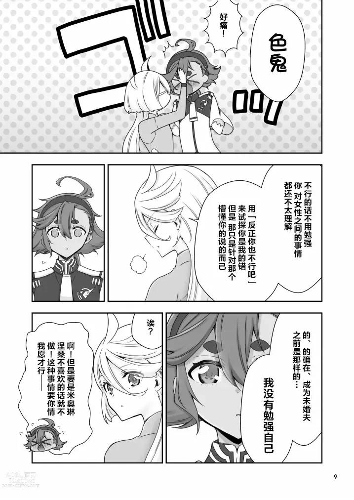 Page 9 of doujinshi 真夜中的魔女