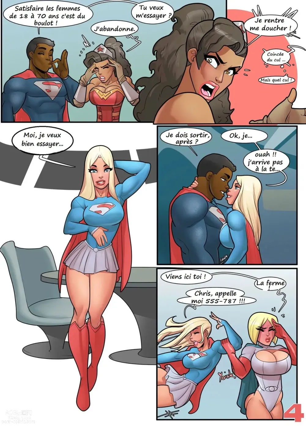 Page 5 of doujinshi What That Ass Do (Justice League)(french) uncensored