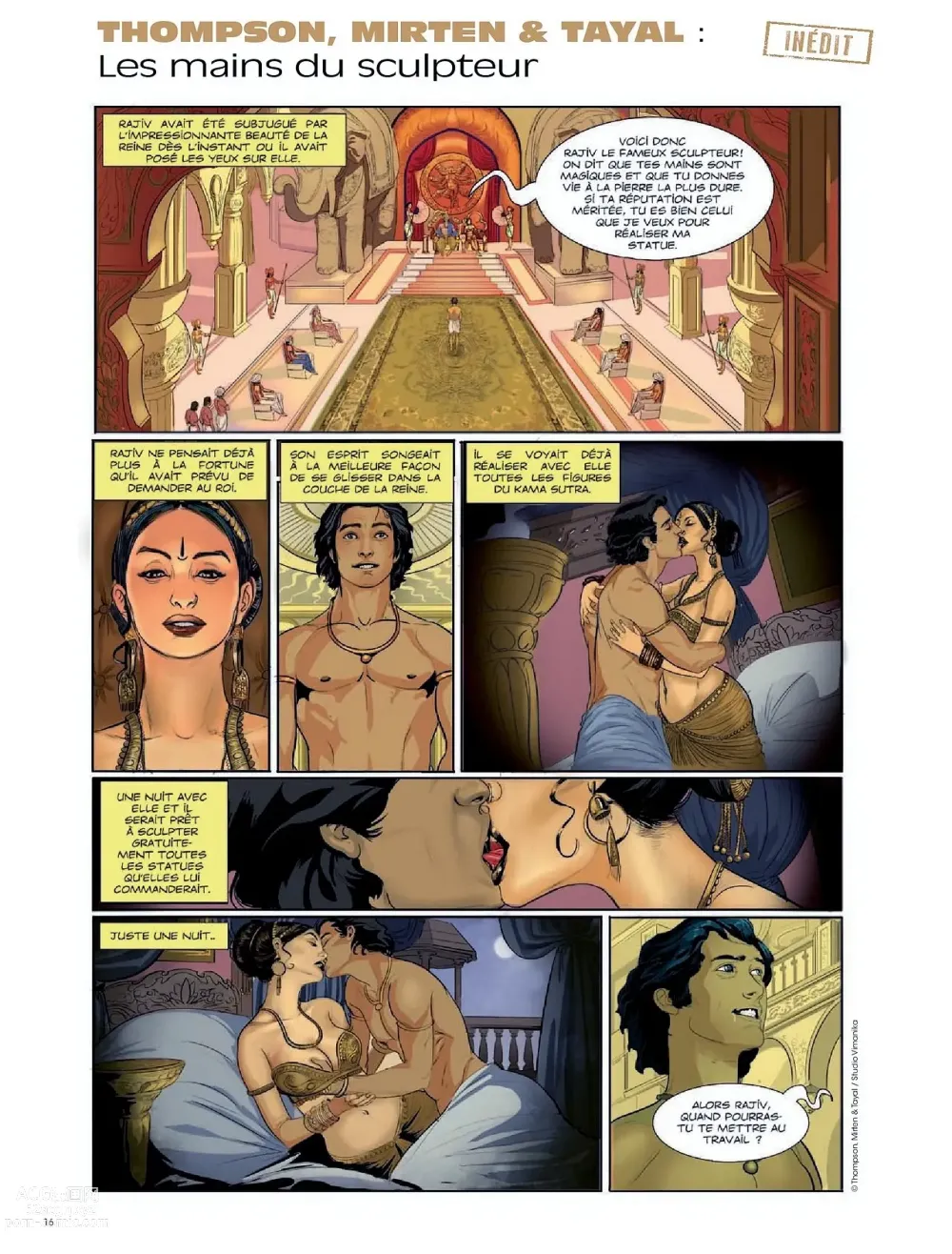 Page 16 of doujinshi Limmanquable - HS08 - Kamasutra - Décembre 2013 - French