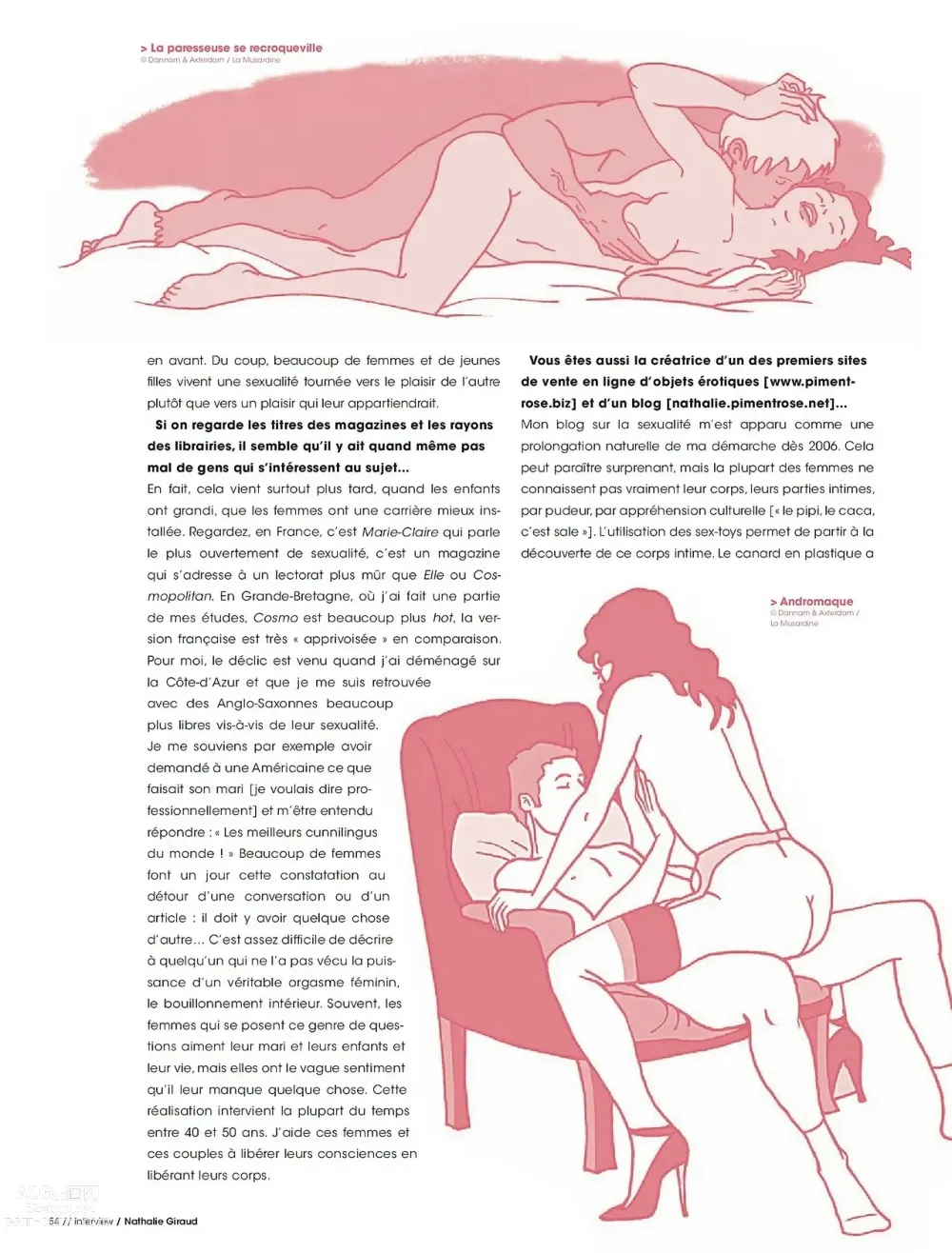 Page 54 of doujinshi Limmanquable - HS08 - Kamasutra - Décembre 2013 - French