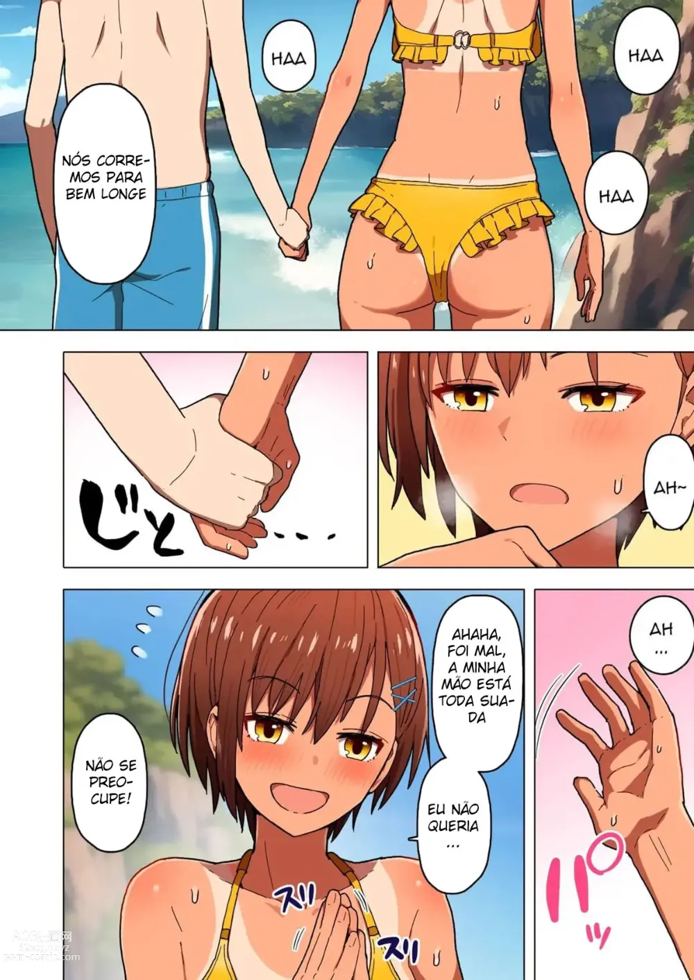 Page 13 of doujinshi Viagem Escolar, Uma Noite Tropcial Aonde Ela Foi Pega A Força