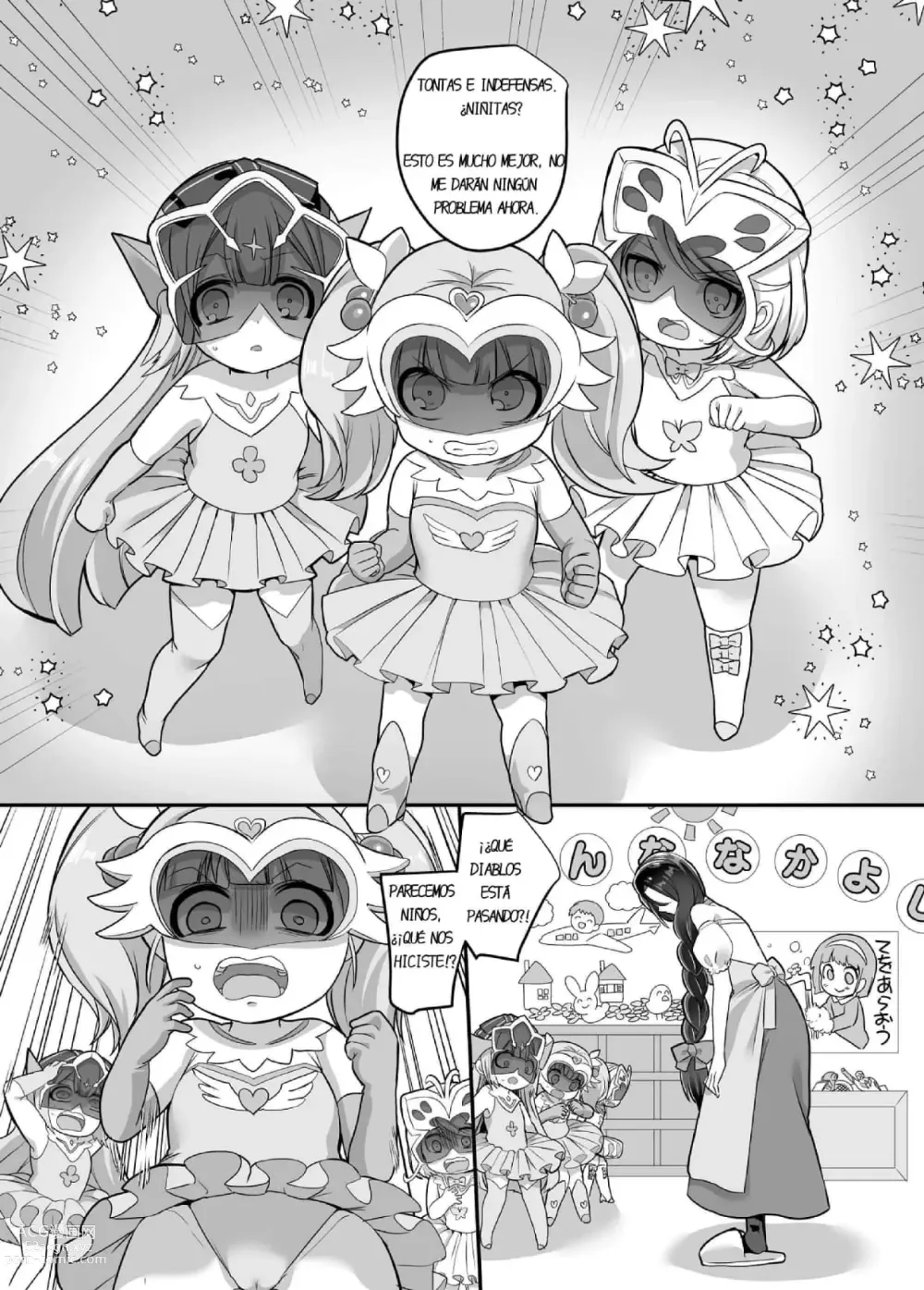 Page 6 of doujinshi TS Omorashi Hero wa, Mama ni Katemesen!