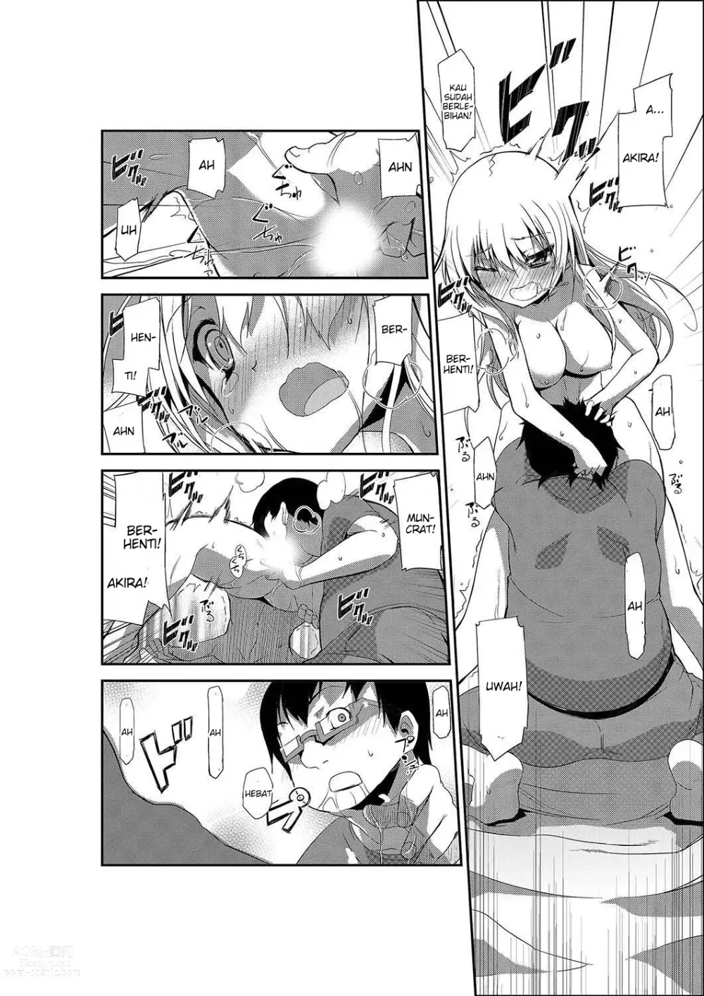 Page 8 of doujinshi Nyotaika Strike! ~ Wota Tomo no Bukkake Milk de Iku Kaikan ~