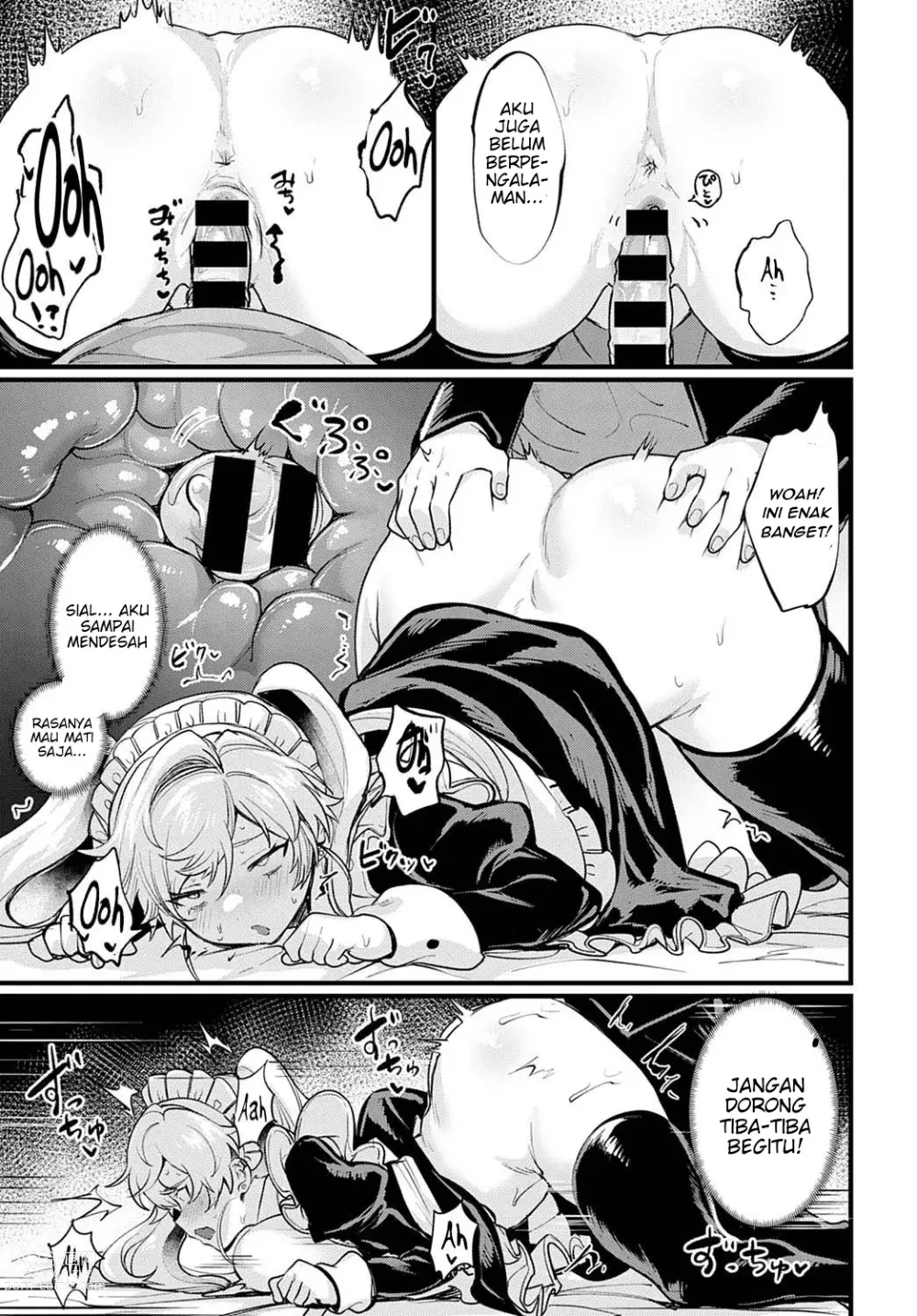 Page 7 of manga Okane Daisuki! Nyotaika Baito