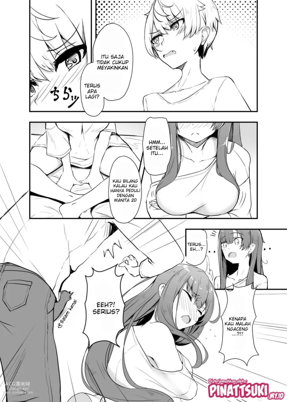 Page 8 of doujinshi Otaku Tomodachi no Konomi no Onnanoko ni Natte Shimatta Ken