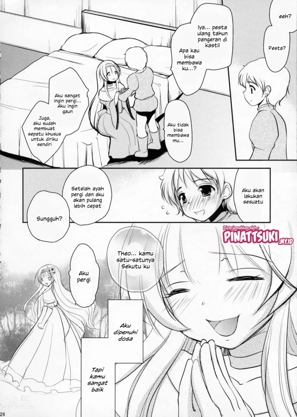 Page 26 of doujinshi Otokonoko Cinderella