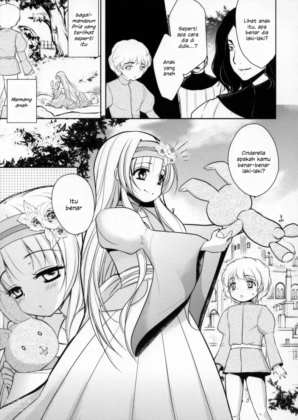 Page 7 of doujinshi Otokonoko Cinderella