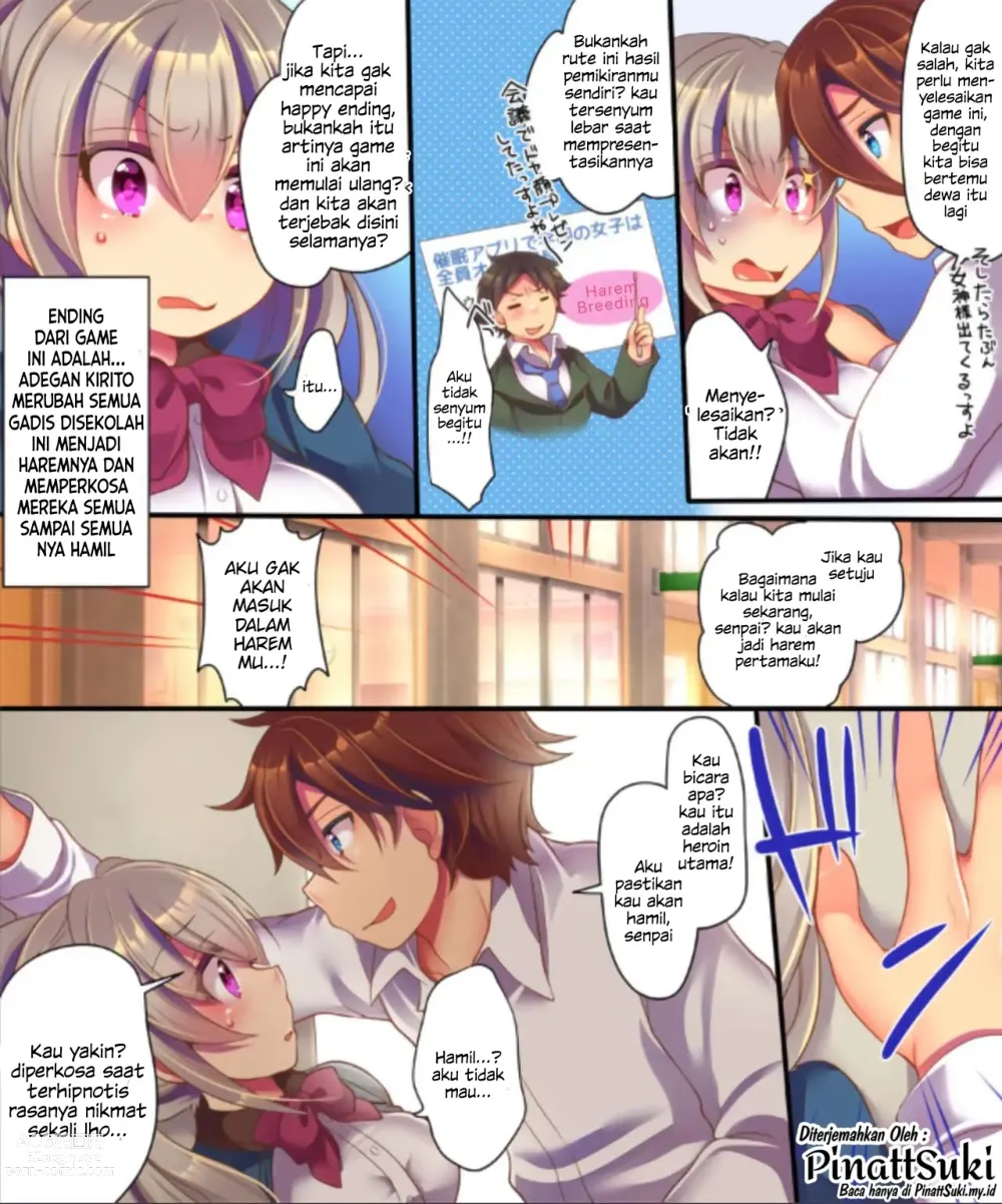 Page 47 of doujinshi Saimin Choukyou Eroge no Heroine ni Tensei Shite Shimatta Ore wa Kouryaku Sarezu ni Nigekiritai!