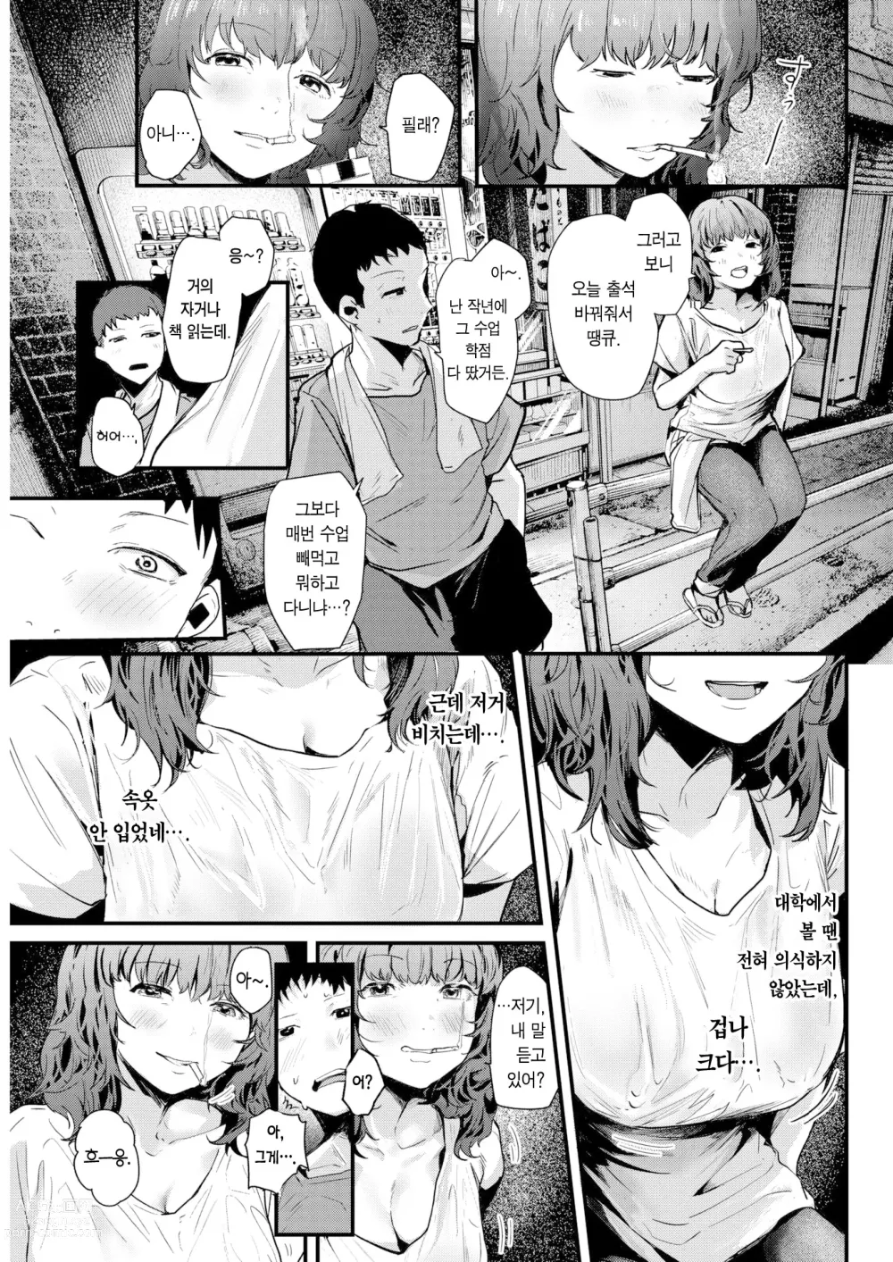 Page 4 of manga 다락방 두 사람 (decensored)