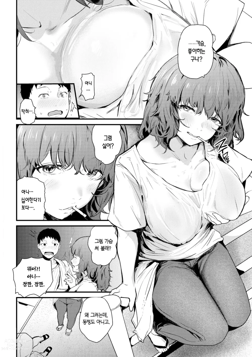 Page 5 of manga 다락방 두 사람 (decensored)