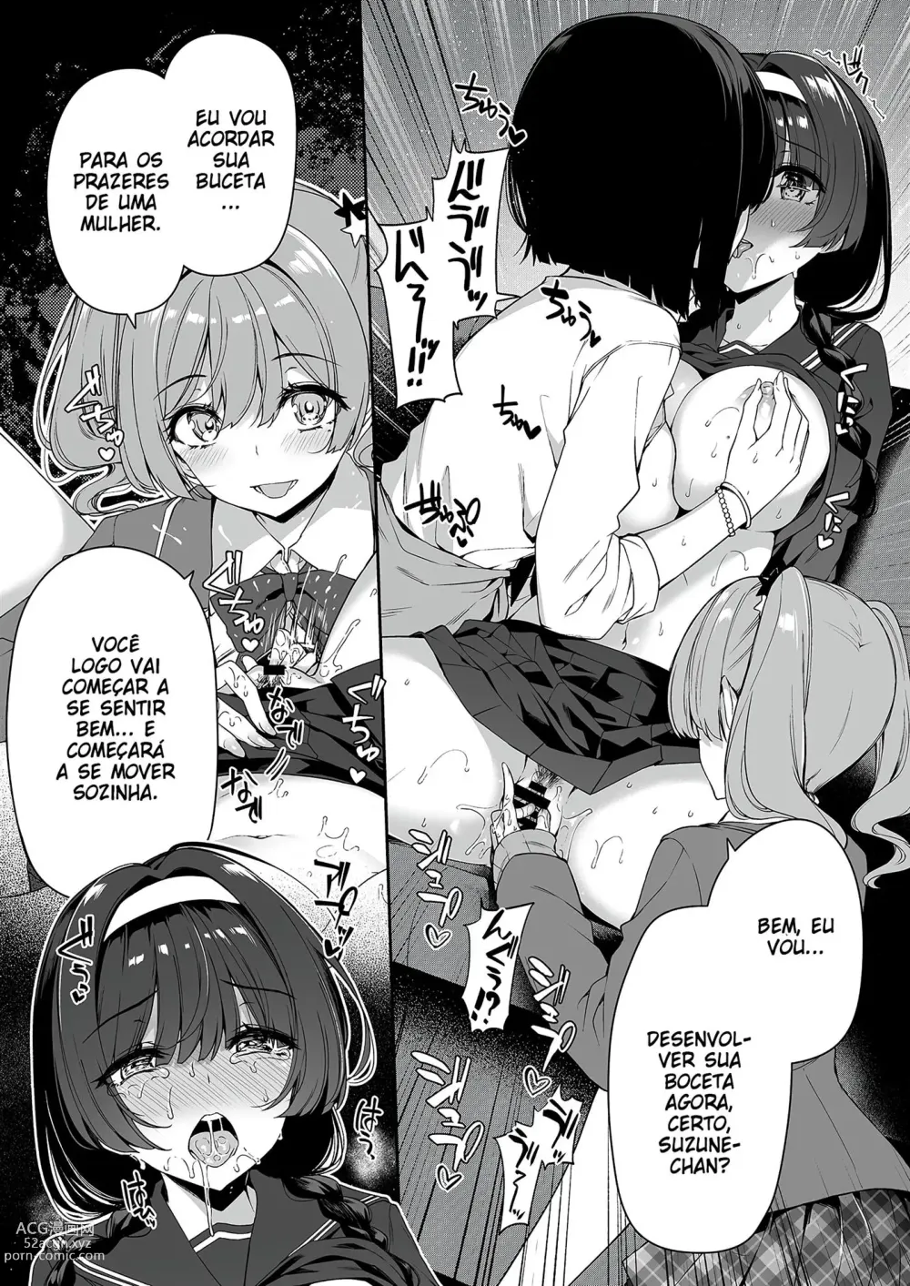 Page 17 of doujinshi InCha Couple ga You Gal-tachi to SEX Training Suru Hanashi