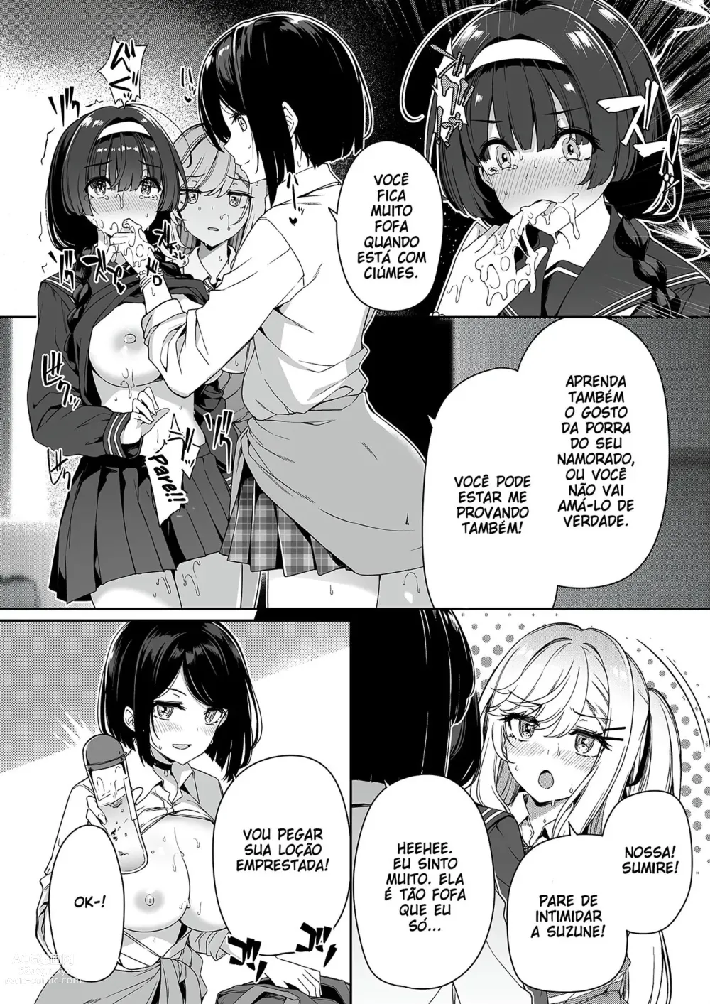 Page 27 of doujinshi InCha Couple ga You Gal-tachi to SEX Training Suru Hanashi