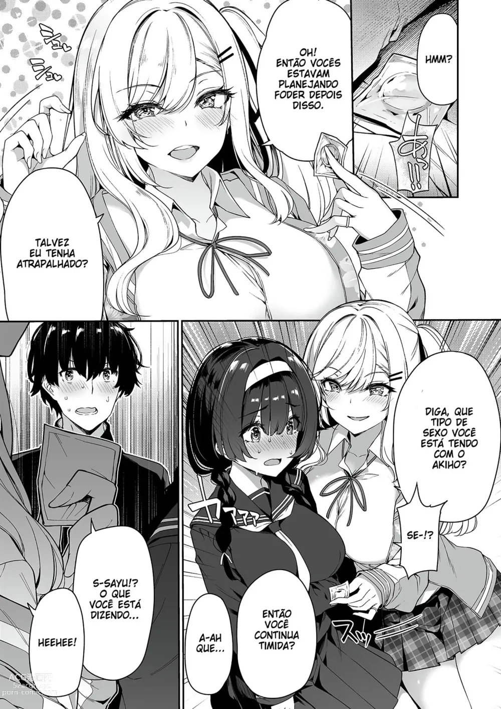 Page 6 of doujinshi InCha Couple ga You Gal-tachi to SEX Training Suru Hanashi