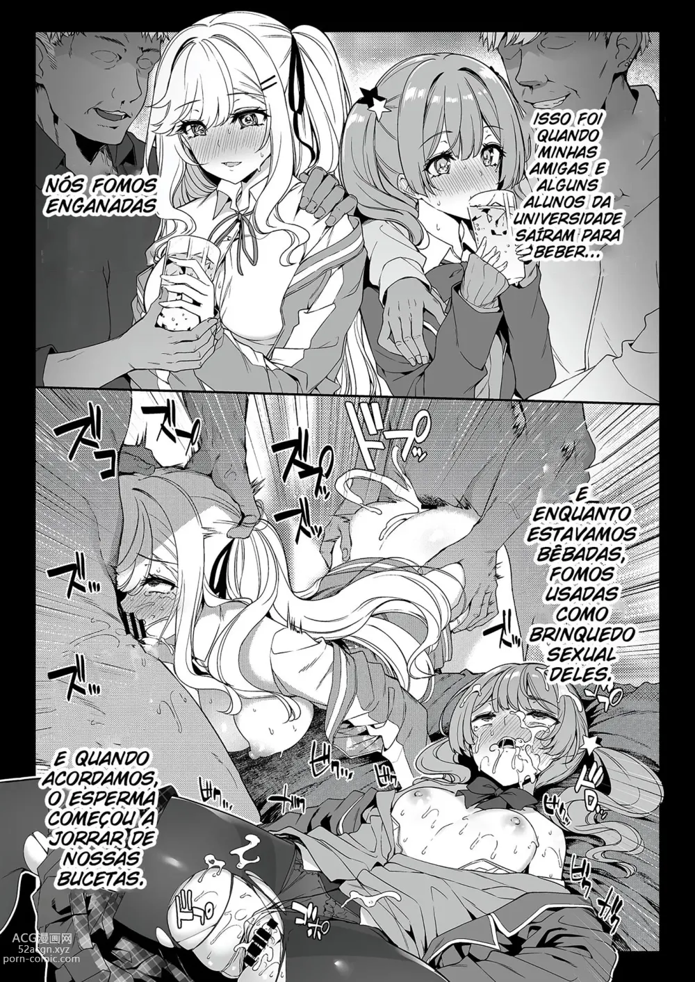 Page 8 of doujinshi InCha Couple ga You Gal-tachi to SEX Training Suru Hanashi