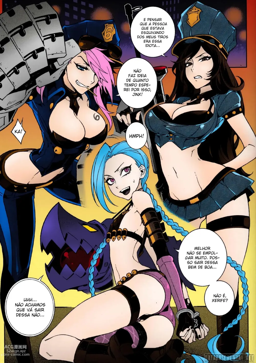 Page 2 of doujinshi JINX Come On! Shoot Faster