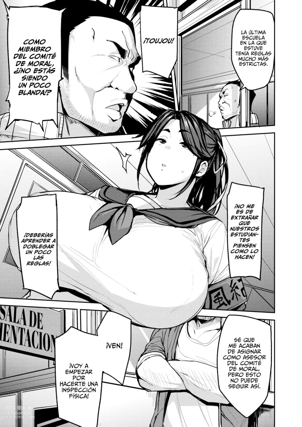 Page 3 of manga Trabajos Del Comité De Moral