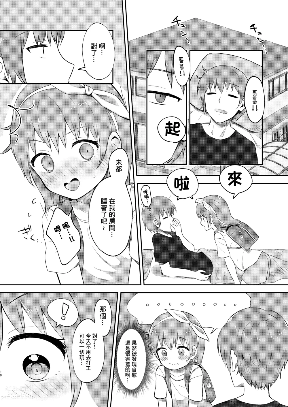 Page 10 of doujinshi Imouto-chan wa Arawaretai!! 3