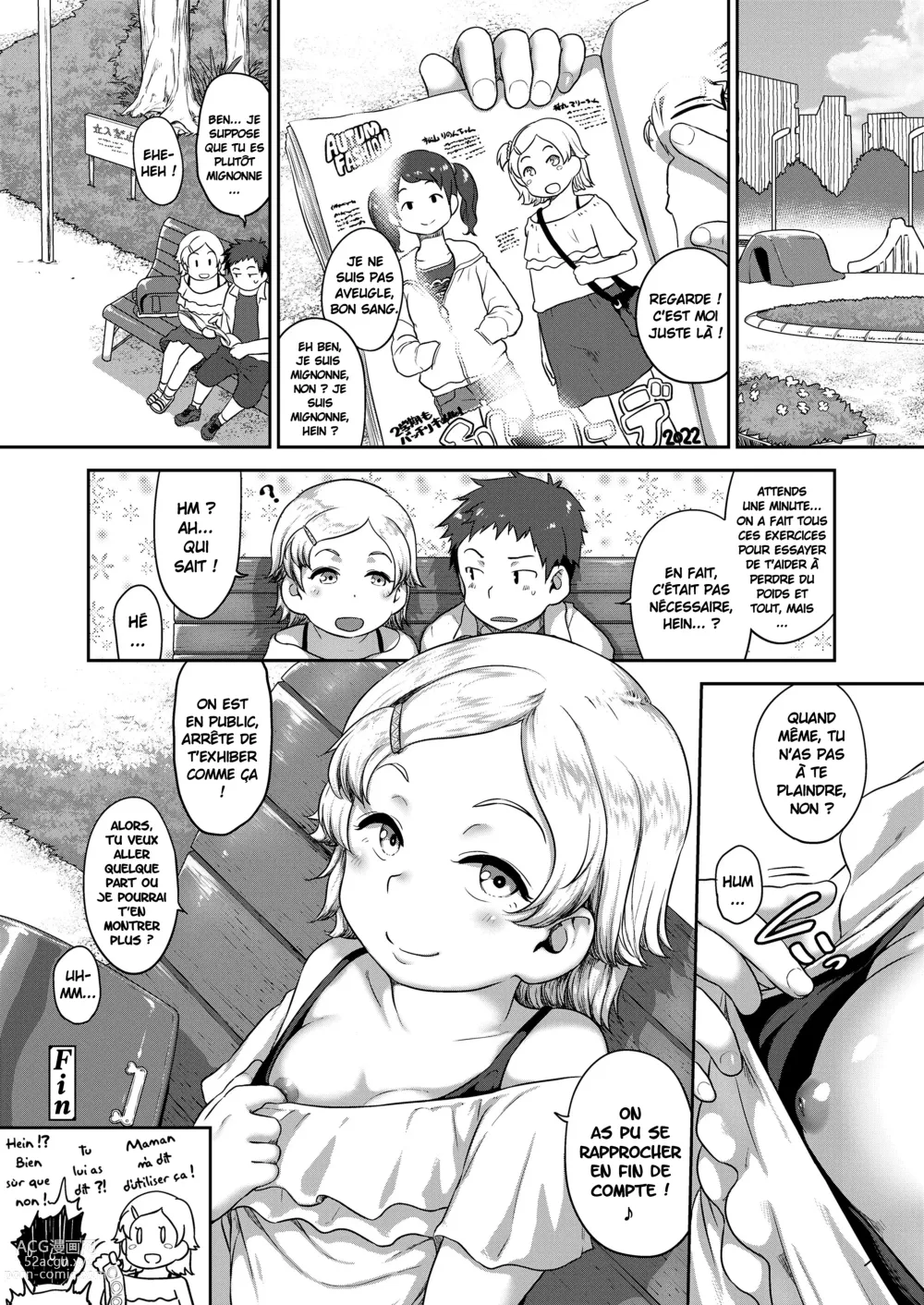 Page 22 of manga Les matinées d'été sont faites pour perdre du poids