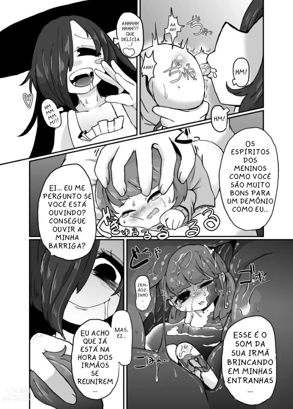 Page 17 of doujinshi Hassyaku Summary