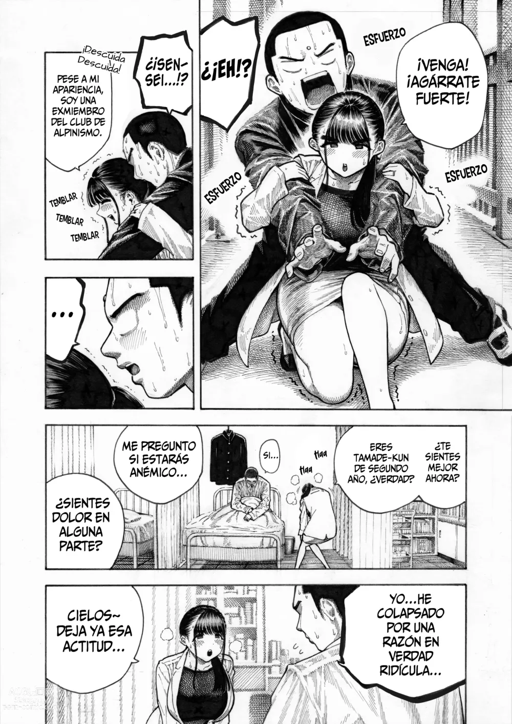 Page 6 of doujinshi Sekaiichi Kintama ga Dekai Koukousei no Hanashi