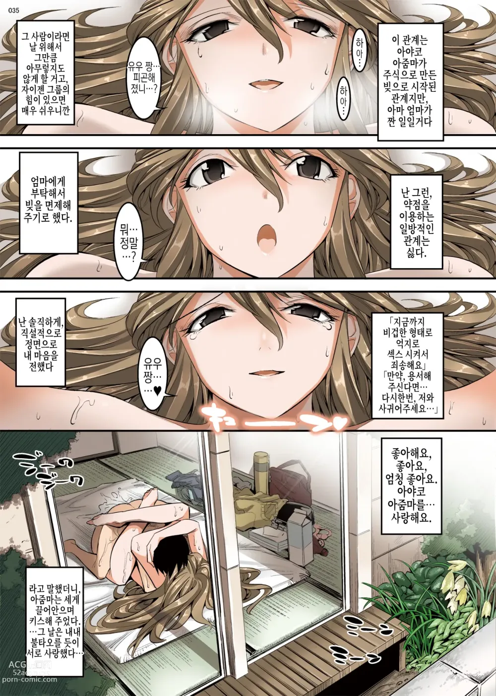 Page 35 of doujinshi 친구 엄마와의 성교육 일기