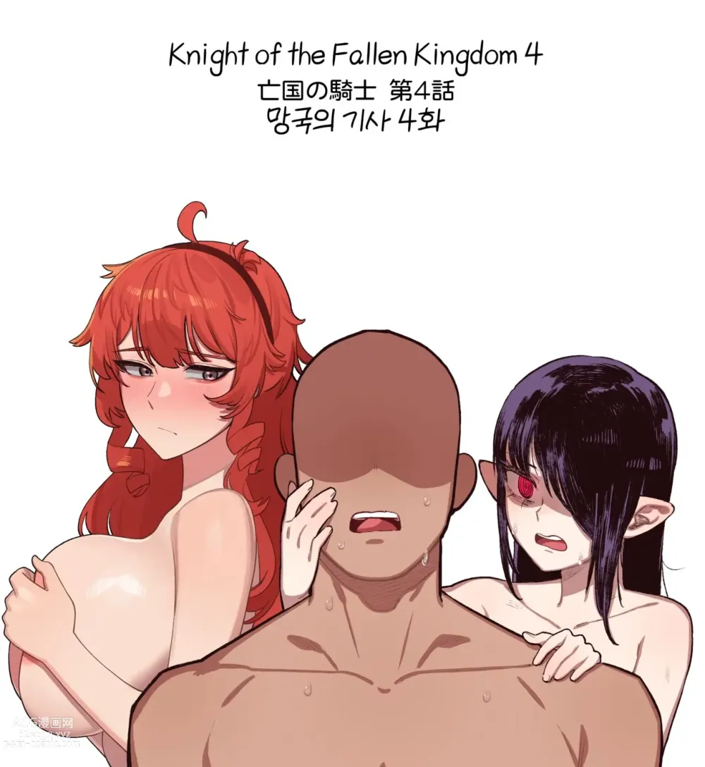 Page 1 of doujinshi Knight of the Fallen Kingdom 4 (uncensored)