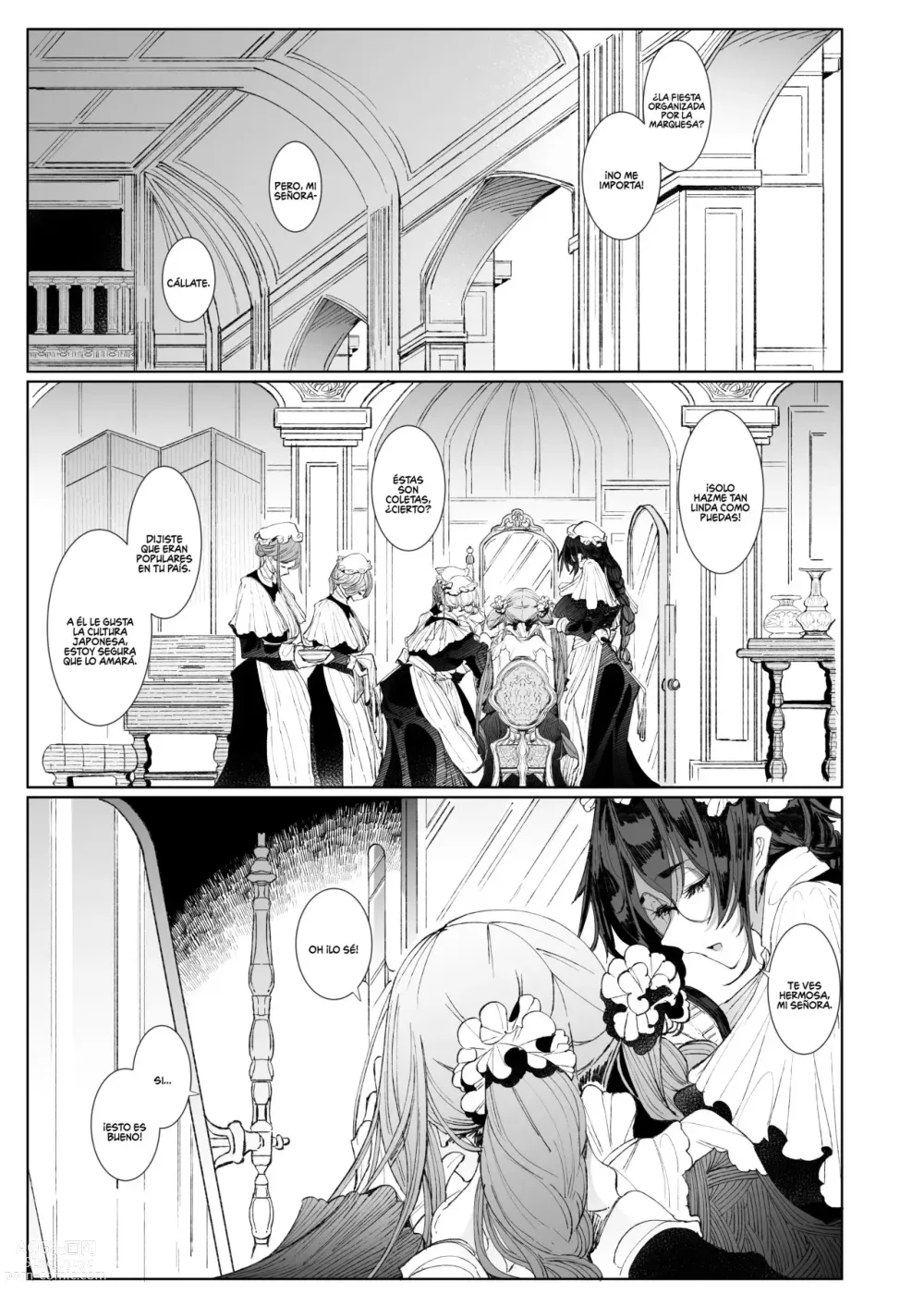 Page 2 of doujinshi La Sirvienta Del Caballero Sophie 08 (decensored)