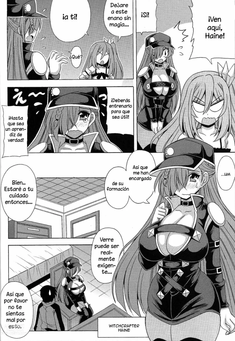 Page 3 of doujinshi Witchcrafter Paizuri Master