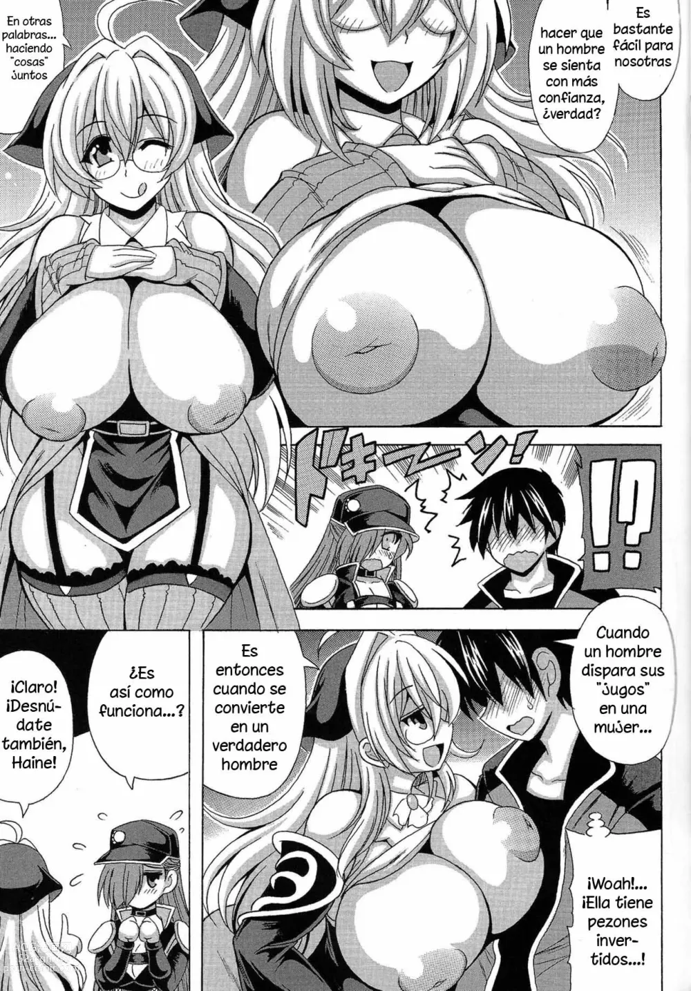 Page 6 of doujinshi Witchcrafter Paizuri Master
