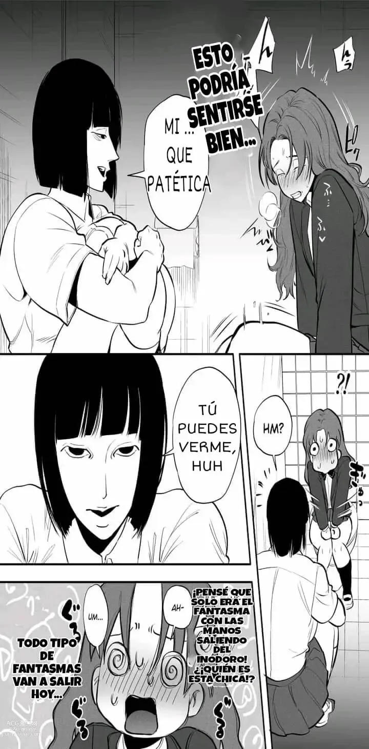 Page 8 of doujinshi Watashi to toire to futanari Hanako-san
