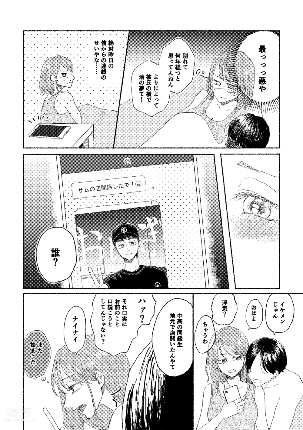 Page 10 of doujinshi Web Sairoku Osamu to (Gen) Kanojo