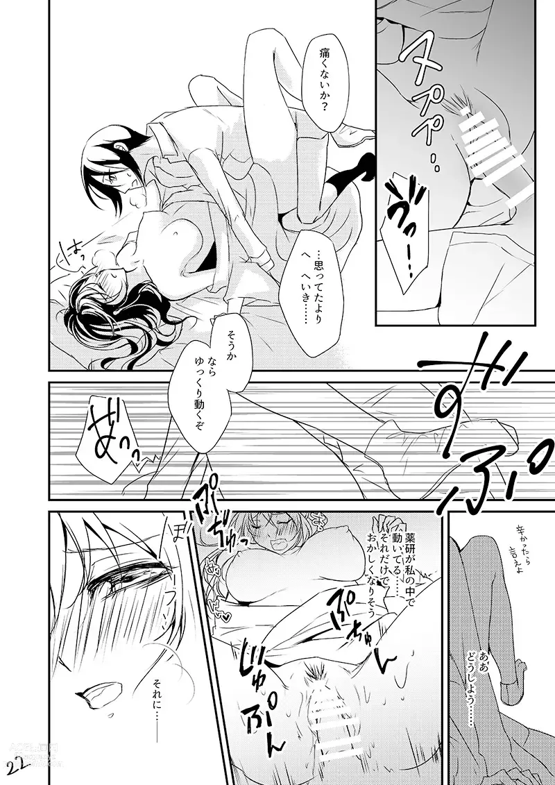 Page 21 of doujinshi Kinji de Shujii no Yagen Niki