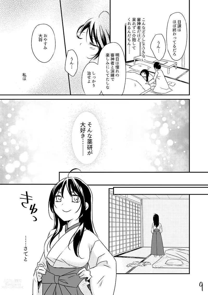 Page 8 of doujinshi Kinji de Shujii no Yagen Niki