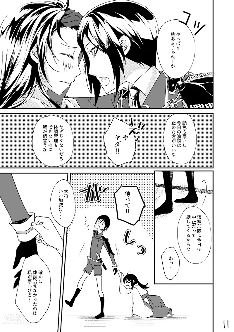 Page 10 of doujinshi Kinji de Shujii no Yagen Niki