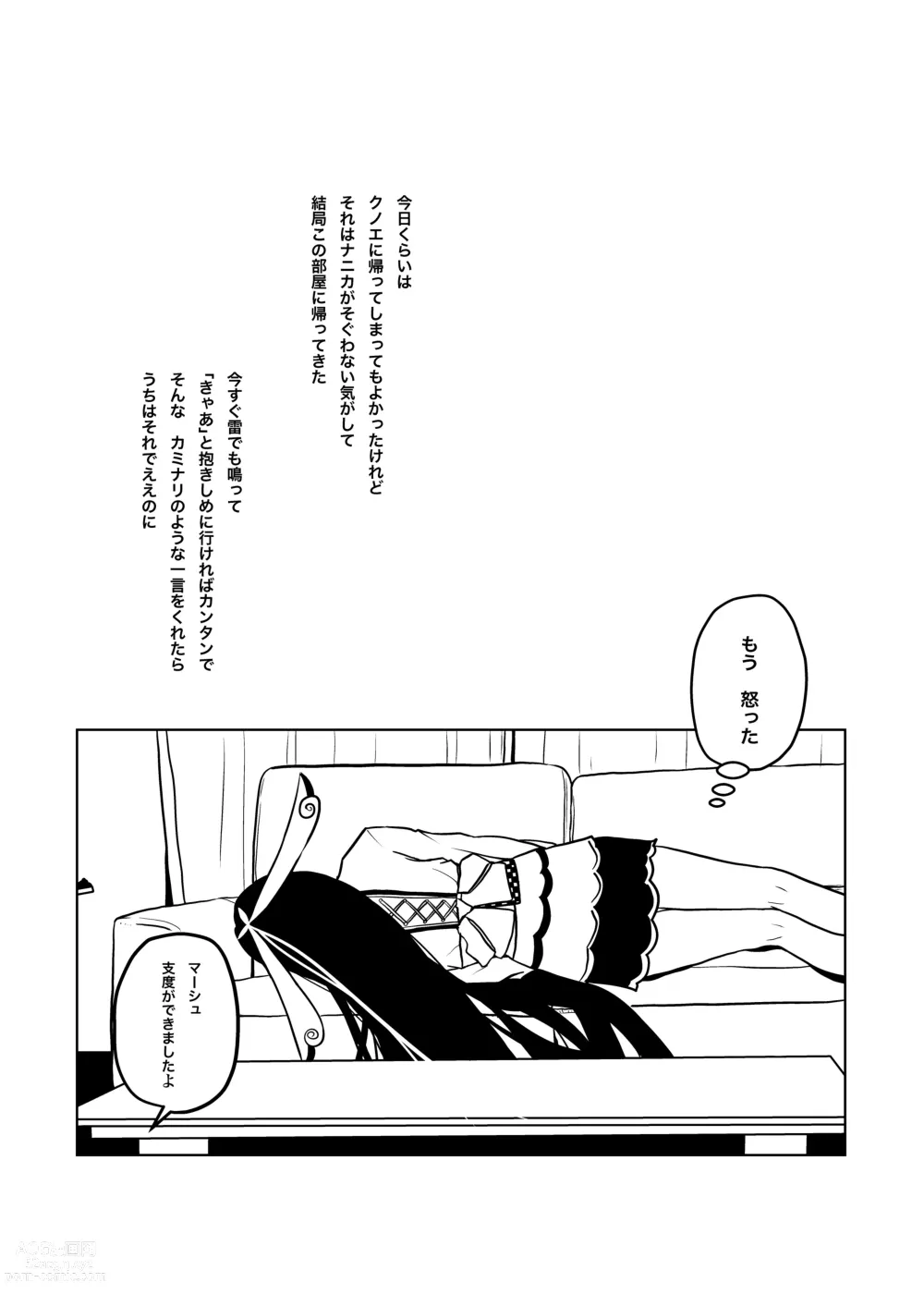 Page 22 of doujinshi Zumimashu Kairaku Busshitsu ni Anata no Namae o Tsukete'