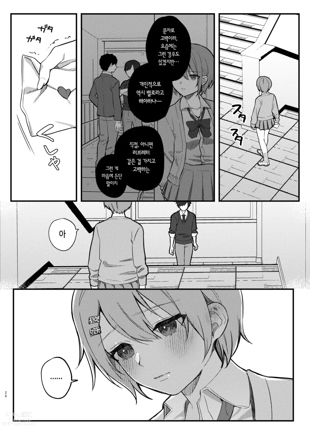 Page 27 of doujinshi 나, 너를 좋아하고 있거든!