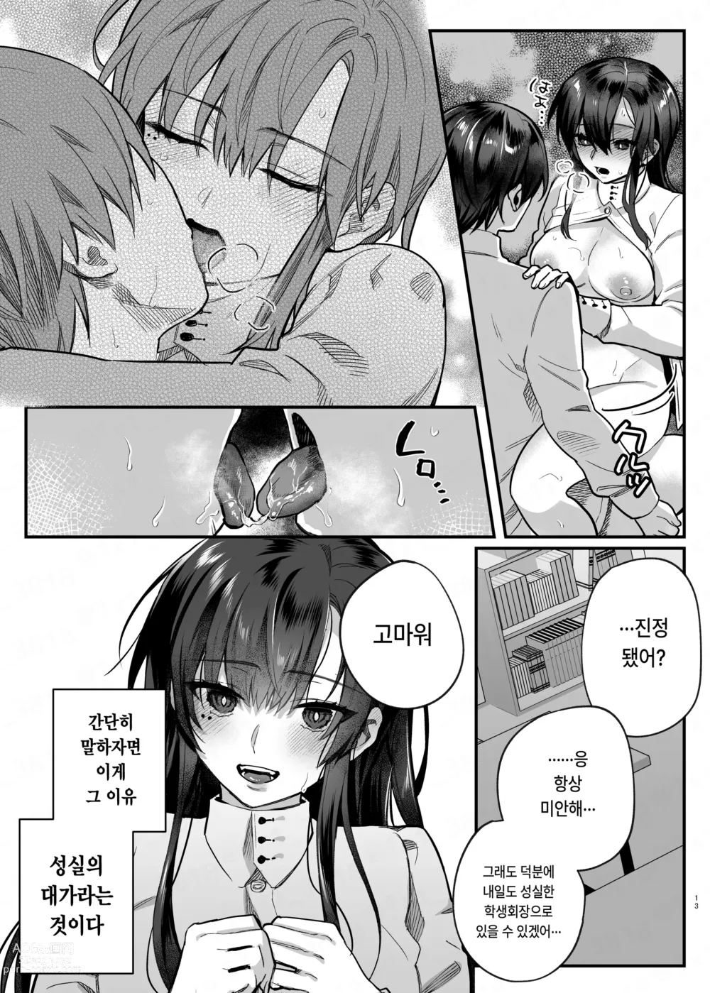 Page 12 of doujinshi 성실의 대가