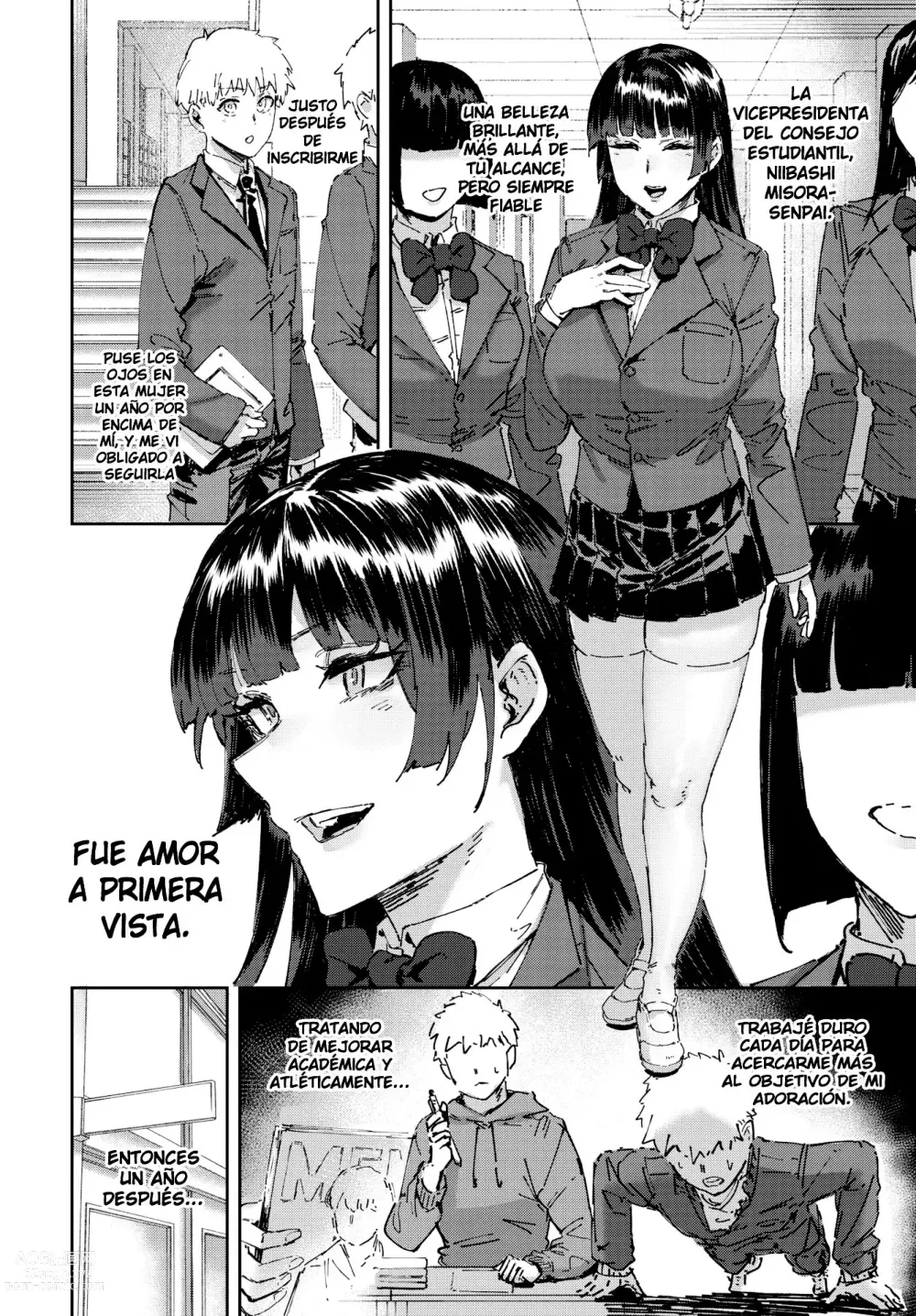 Page 2 of manga Kaichou datte Shitain desu