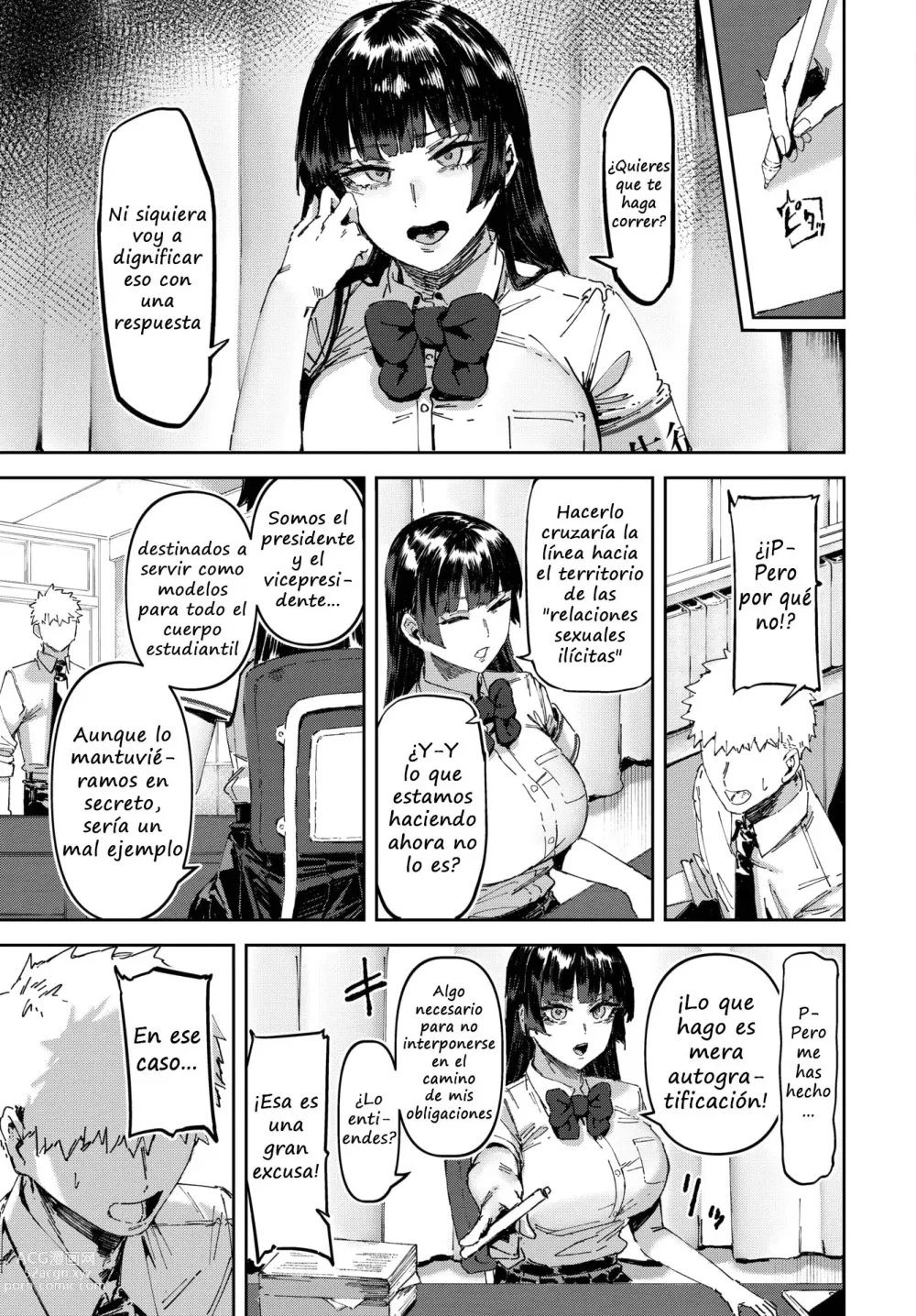 Page 9 of manga Kaichou datte Shitain desu