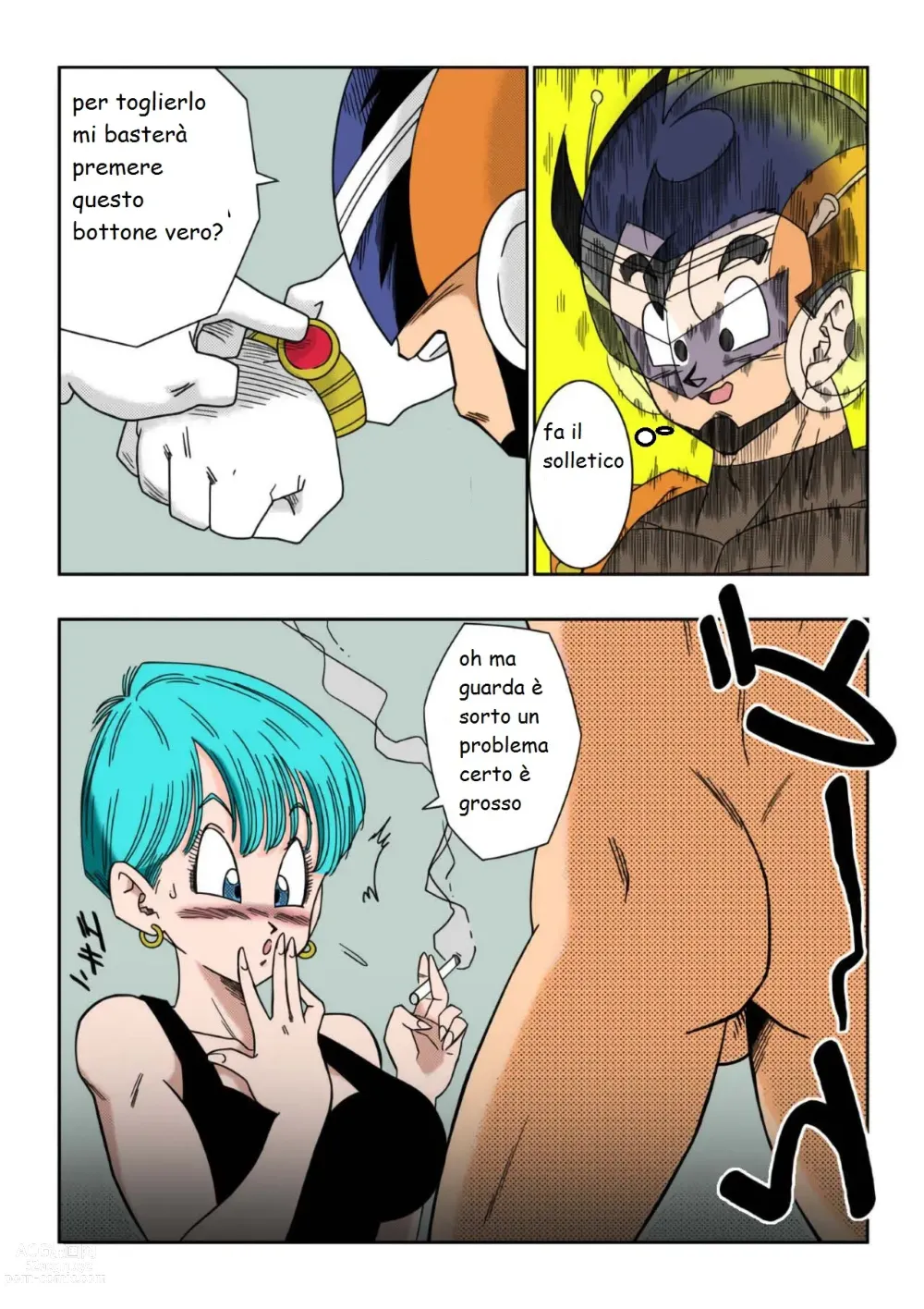 Page 3 of doujinshi love traingle 3 italian