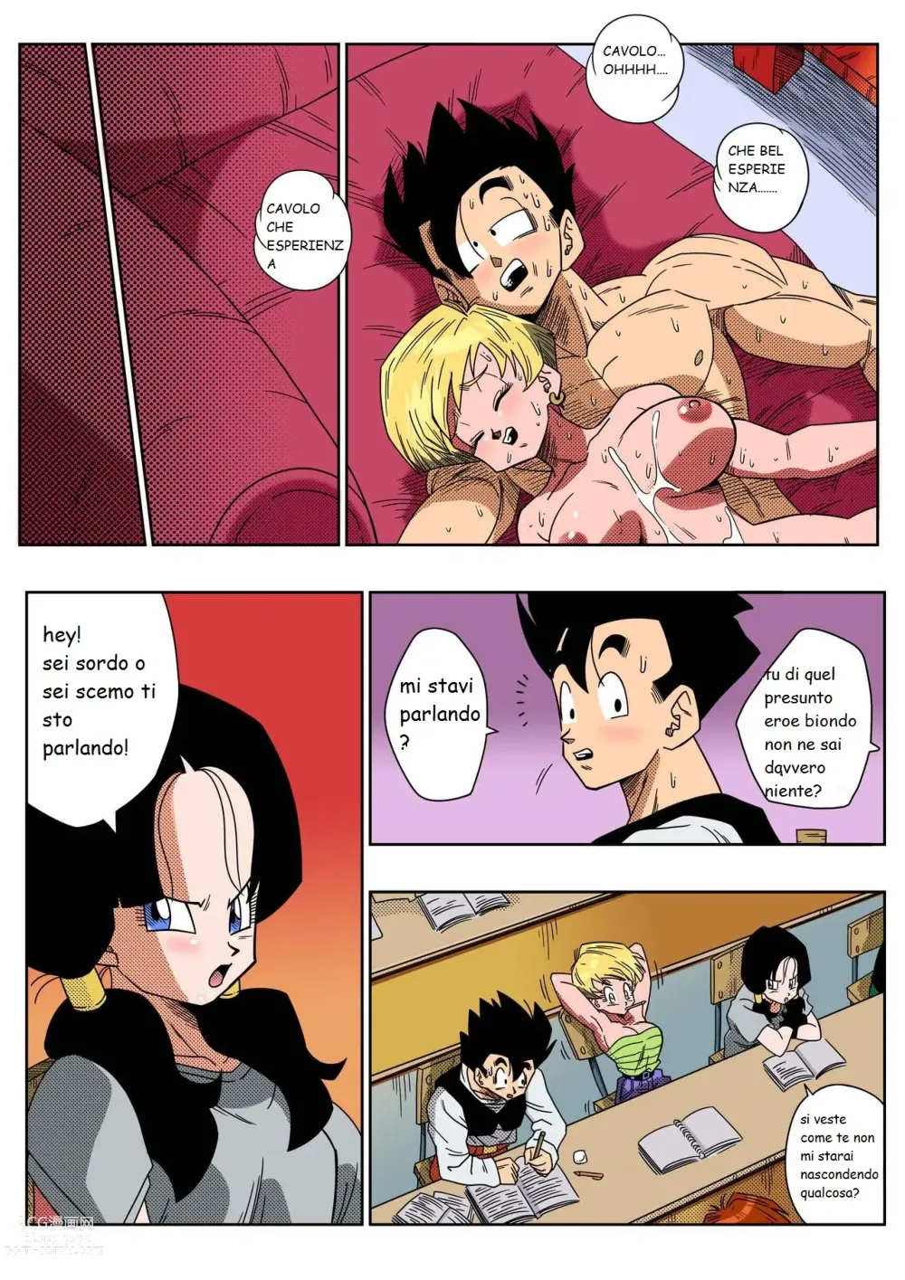 Page 24 of doujinshi LOVE TRIANGLE Z - Gohan, Erasa to Deau (decensored)