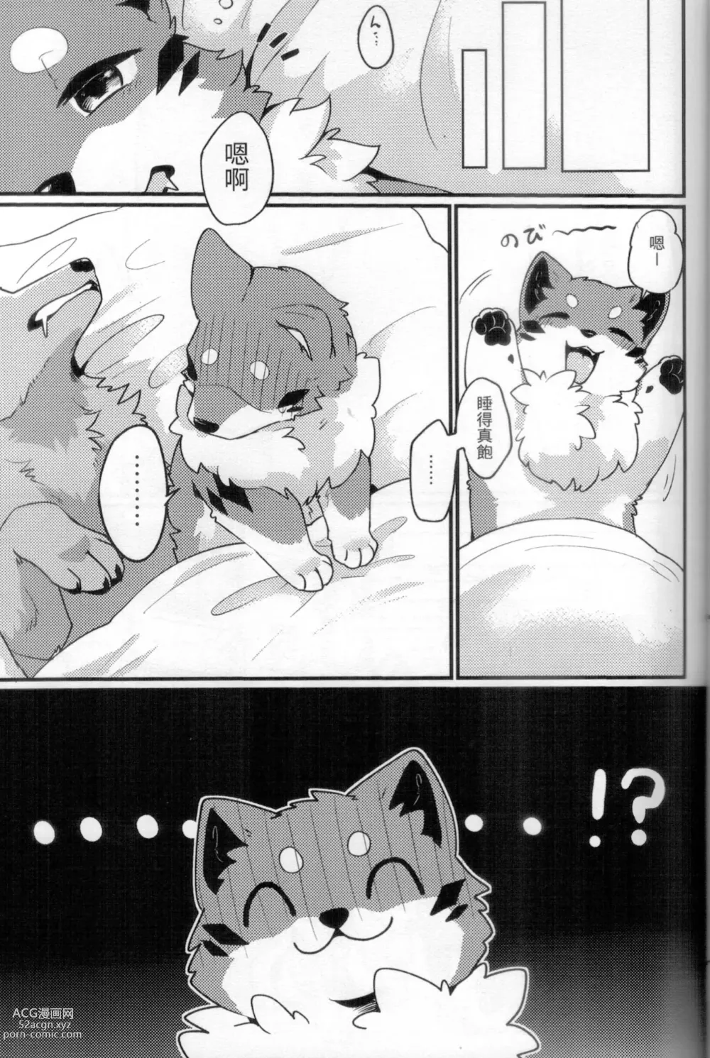 Page 18 of doujinshi 狐犬台灣美食旅