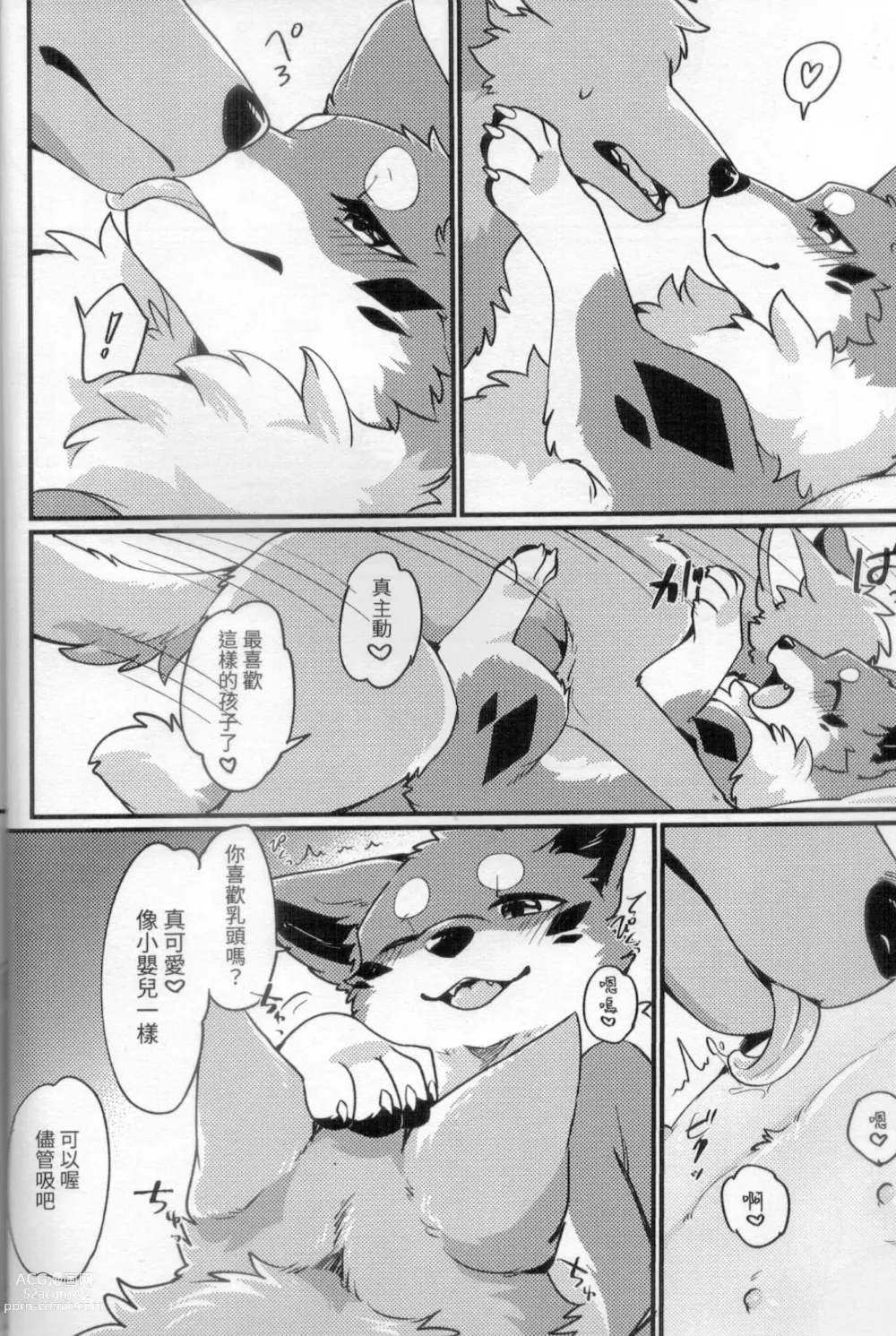 Page 9 of doujinshi 狐犬台灣美食旅
